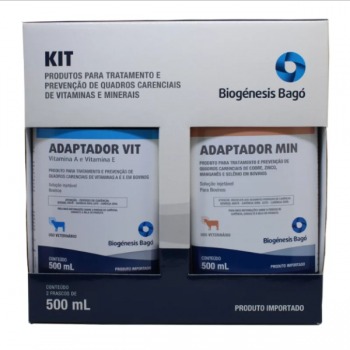 Kit Adaptador Min Vit 500ml Biogenesis Bago